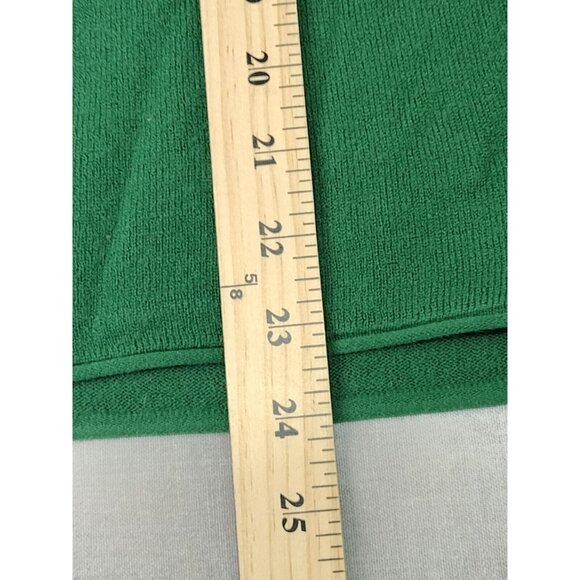 White Stag Women's Green V-Neck Long Sleeve Knit Sweater S/CH RN# 86724 USED - Picture 4 of 6
